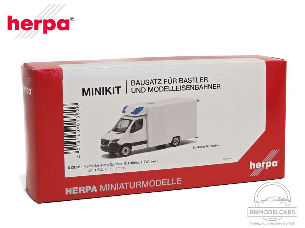 MERCEDES-BENZ SPRINTER SANITKA 2018 - HERPA