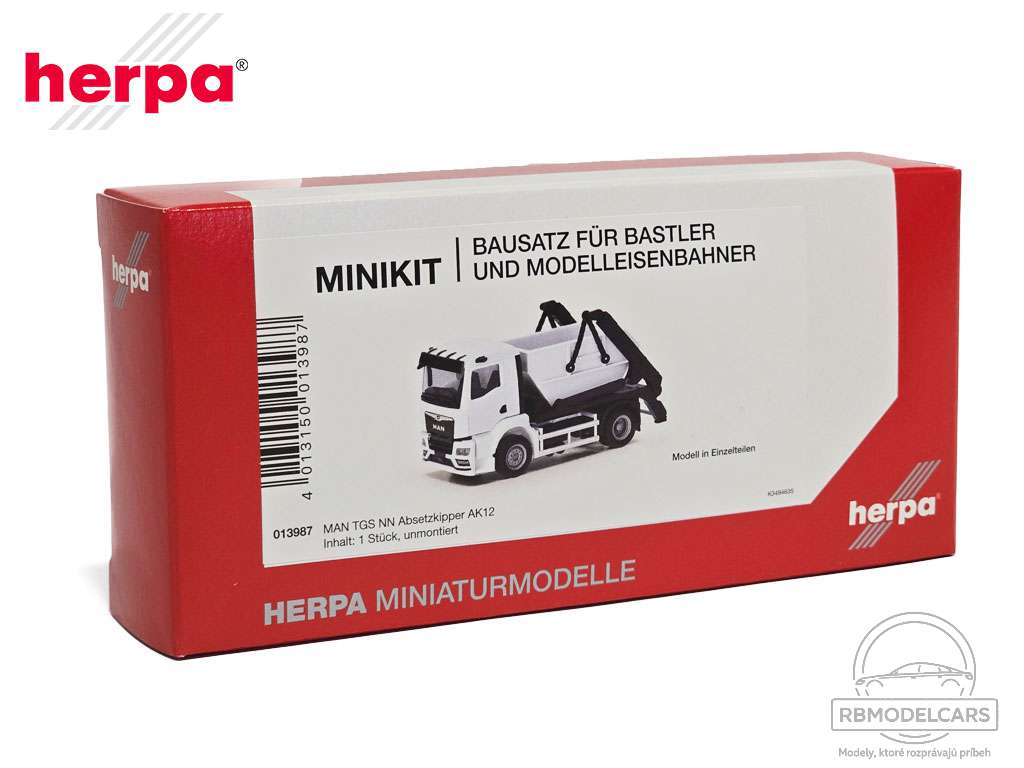 MAN TGS NN AK12 KONTAJNEROVÝ NOSIČ - HERPA