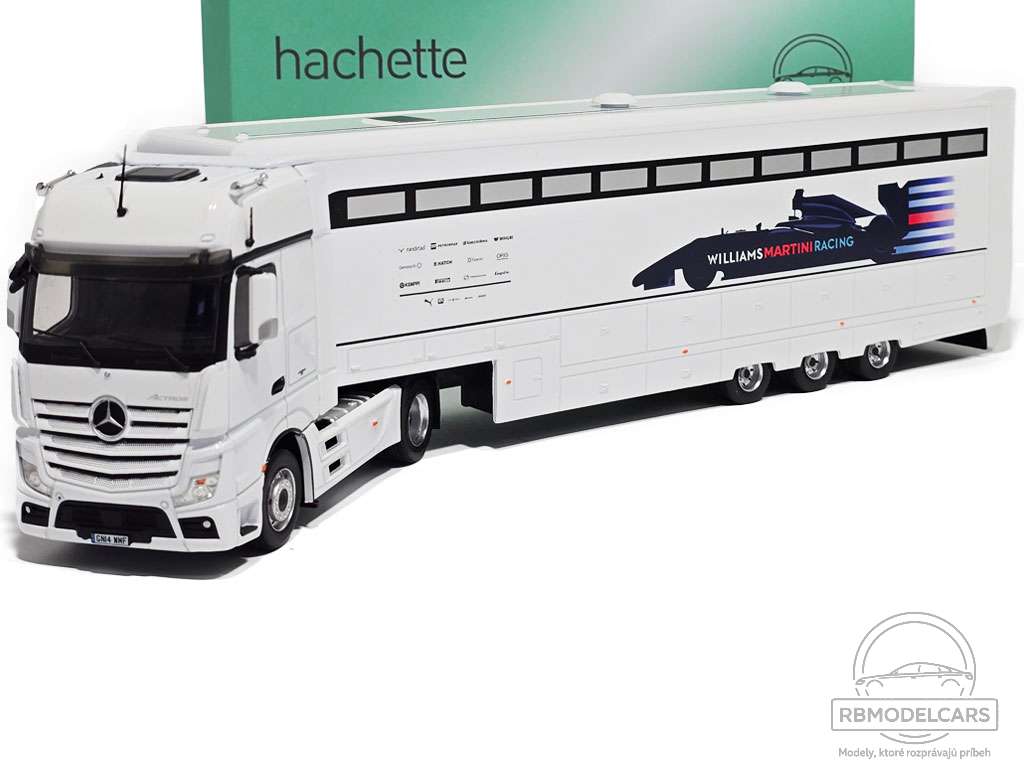 MERCEDES-BENZ ACTROS MP4 WILLIAMS MARTINI - HACHETTE