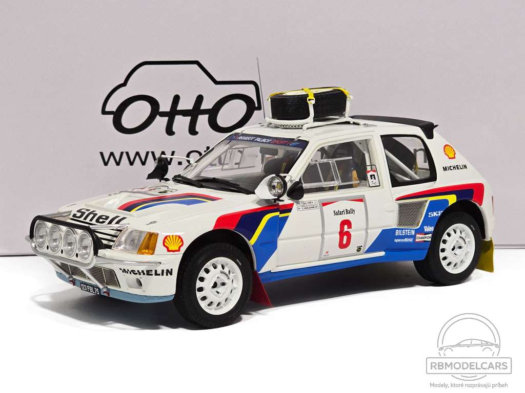 PEUGEOT 205 T16 RALLY SAFARI 1985 - OTTO MOBILE