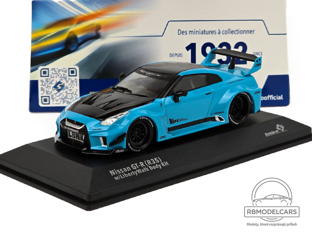 NISSAN GT-R R35 LIBERTY WALK - SOLIDO