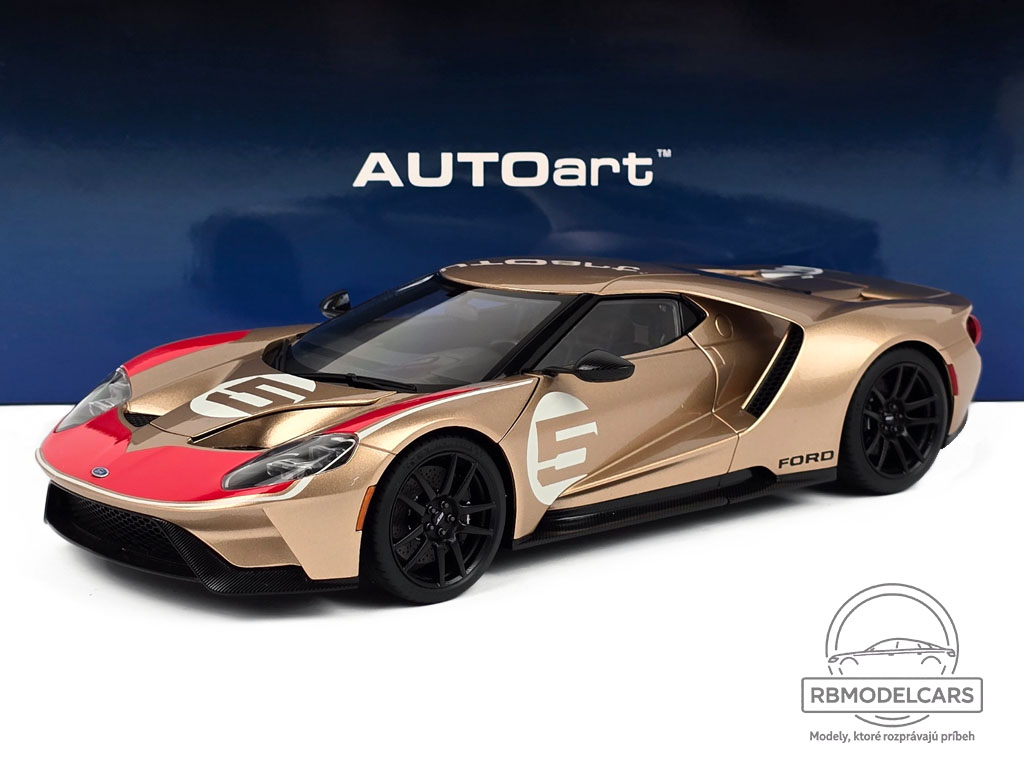 FORD GT HERITAGE EDITION HOLMAN MOODY 2022 - AUTOART