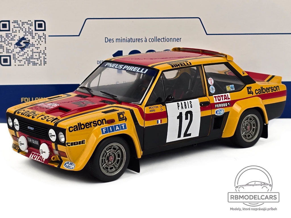 FIAT 131 ABARTH RALLY MONTE CARLO 1980 - SOLIDO