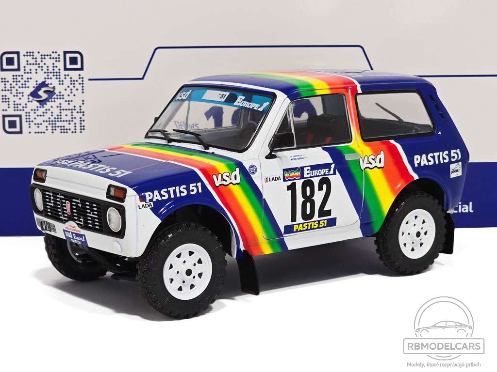 LADA NIVA PARIS-DAKAR 1984 - SOLIDO