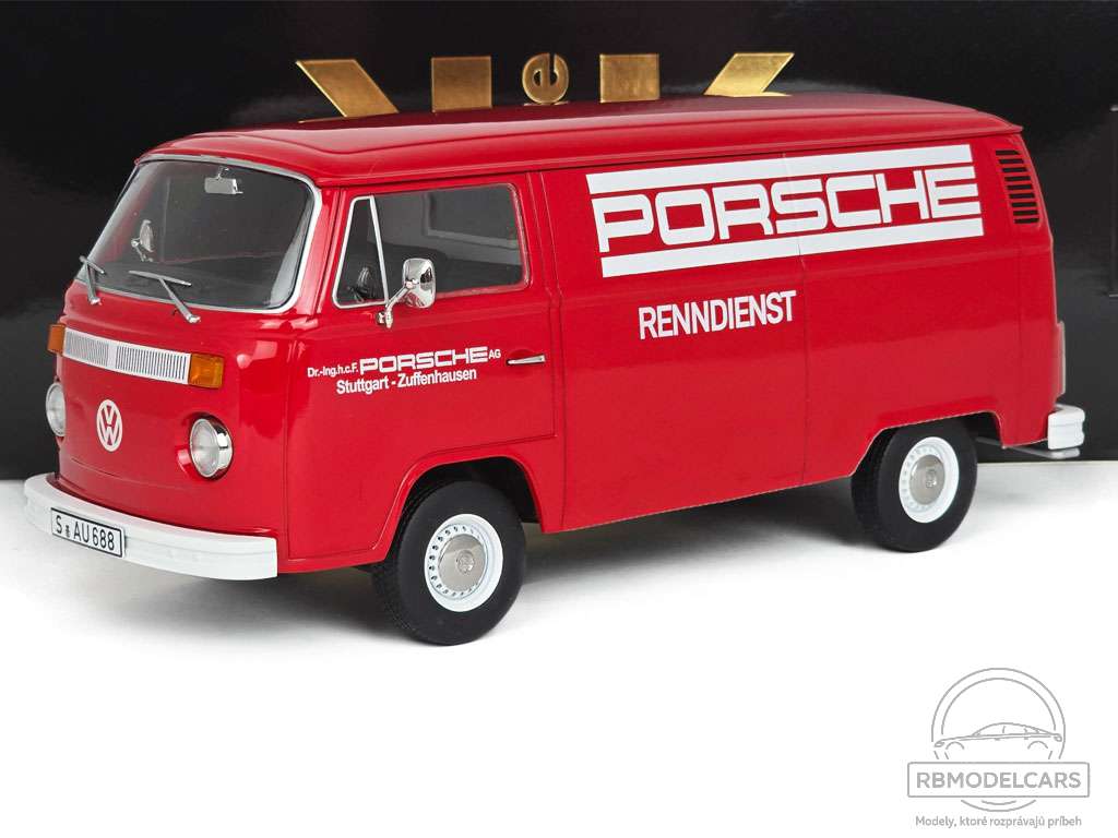 VOLKSWAGEN T2B PORSCHE RENNDIENST 1972 - KK SCALE