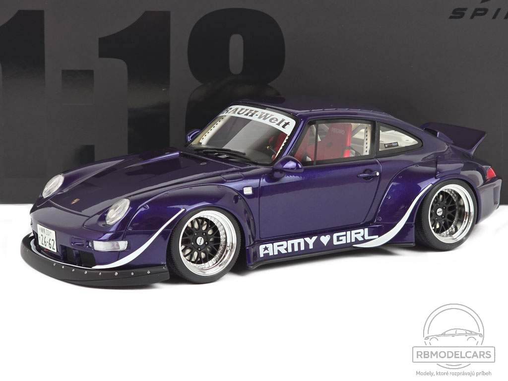 PORSCHE 911 993 RWB ARMY GIRL 2015 - GT SPIRIT