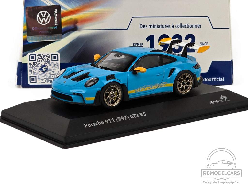 PORSCHE 911 992 GT3 RS TRIBUTE 2023 - SOLIDO