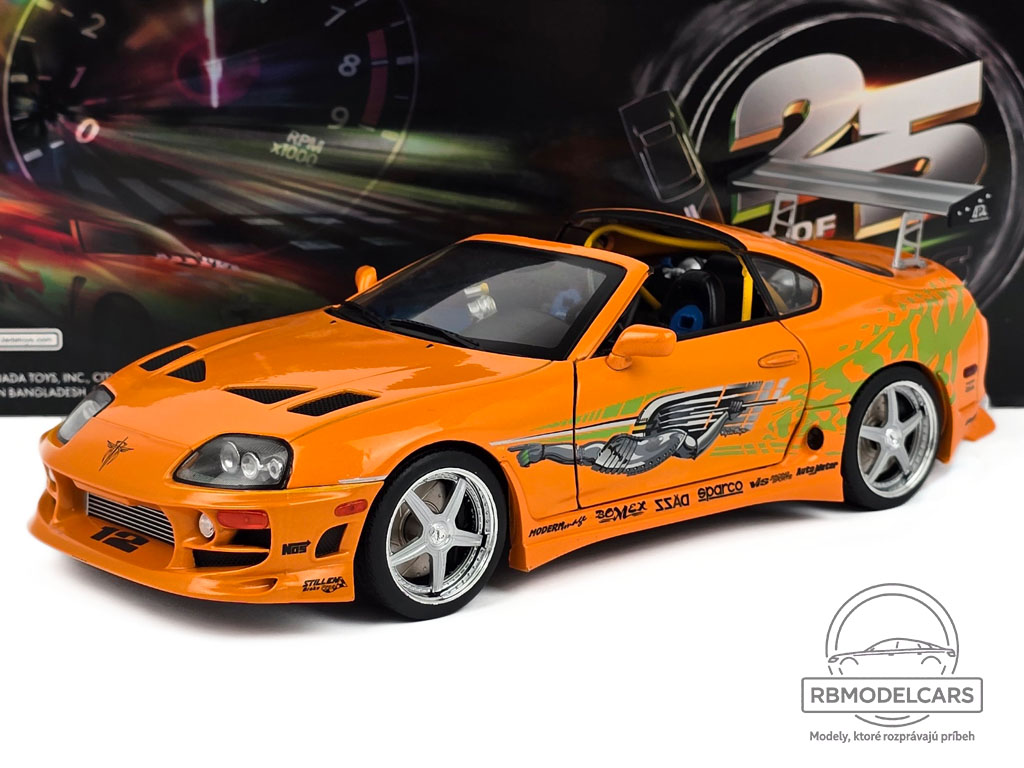 TOYOTA SUPRA MK.4 A80 " BRIAN´S SUPRA " RÝCHLO A ZBESILO 2001 - SOLIDO