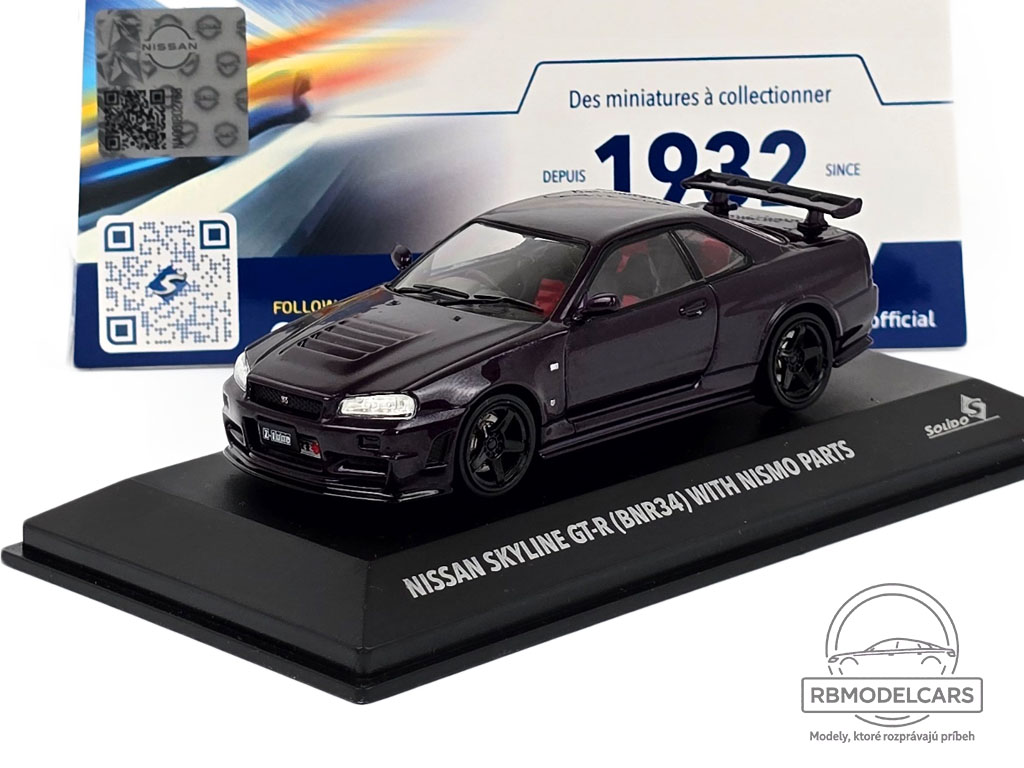 NISSAN SKYLINE GT-R R34 Z-TUNE 1999 – SOLIDO