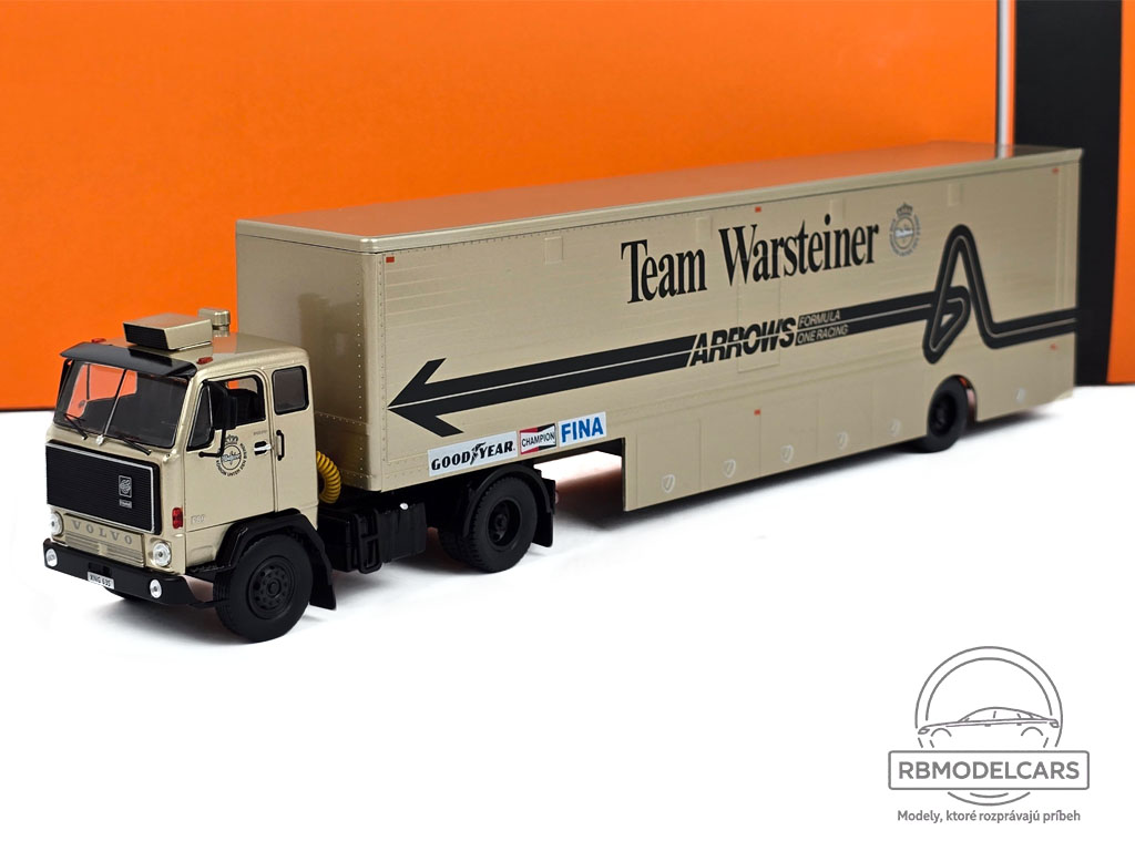 VOLVO F89 TEAM WARSTEINER 1978 - IXO