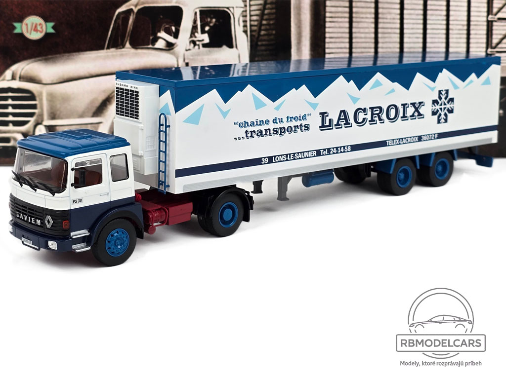 SAVIEM PS30 + NÁVES "LACROIX" 1977 - ALTAYA