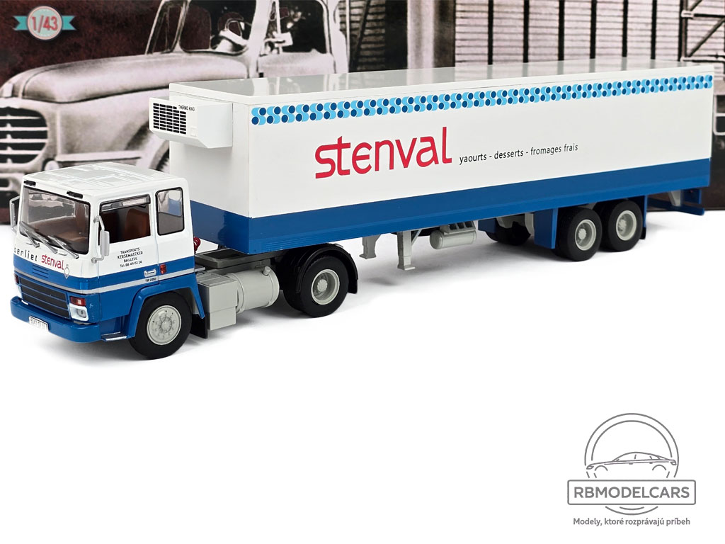 BERLIET TR280 + NÁVES "STENVAL" 1973 - ALTAYA