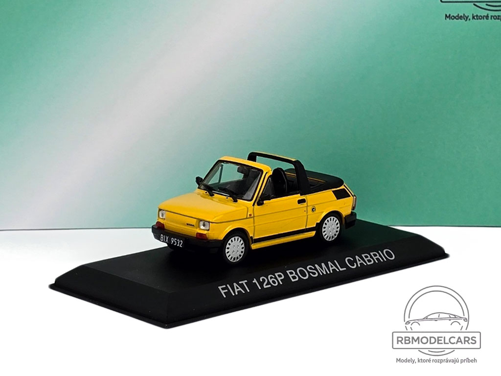FIAT 126P BOSMAL CABRIOLET 1987 - HACHETTE / IXO
