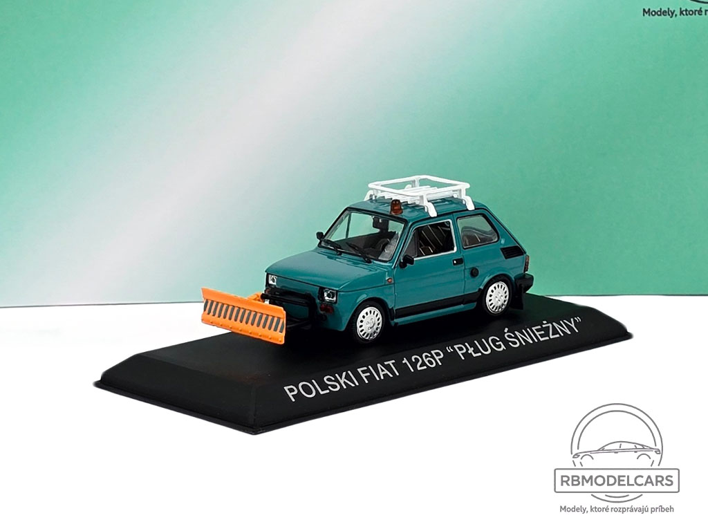 FIAT 126P SNEŽNÝ PLUH 1984 - HACHETTE / IXO