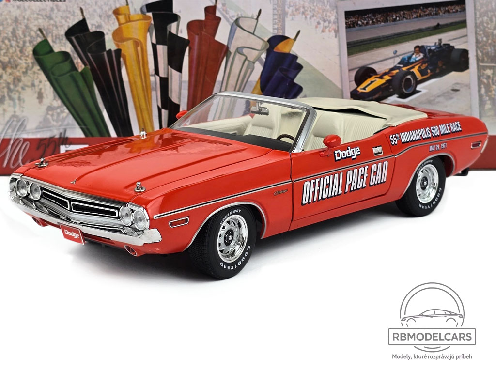 DODGE CHALLENGER CONVERTIBLE PACE CAR 1971 - GREENLIGHT
